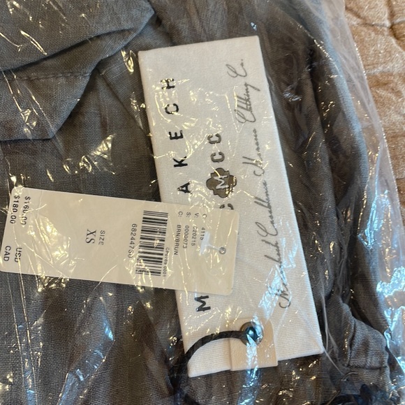 Marrakech Hooded Linen Jacket from Anthropologie - Picture 5 of 5